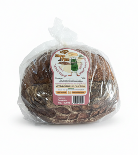 Whole Wheat Sourdough*VEGAN*Jupa De Pan 1015g