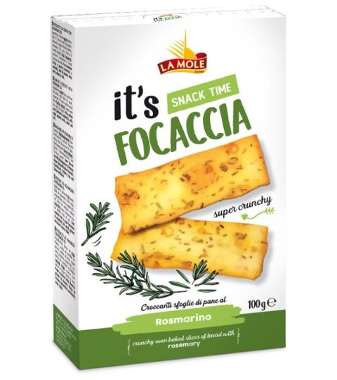 Crunchy Baked ROSEMARY FOCACCIA*La Mole 100g