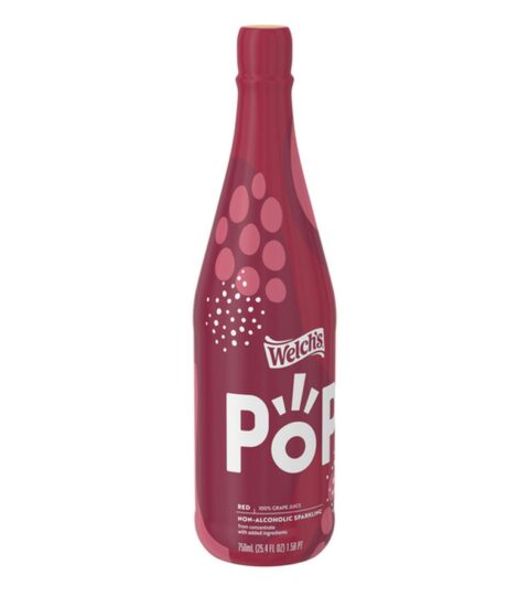 Red Grape Juice Cocktail*POP*NON-ALCOHOLIC *SPARKLING..Welch’s 750ml