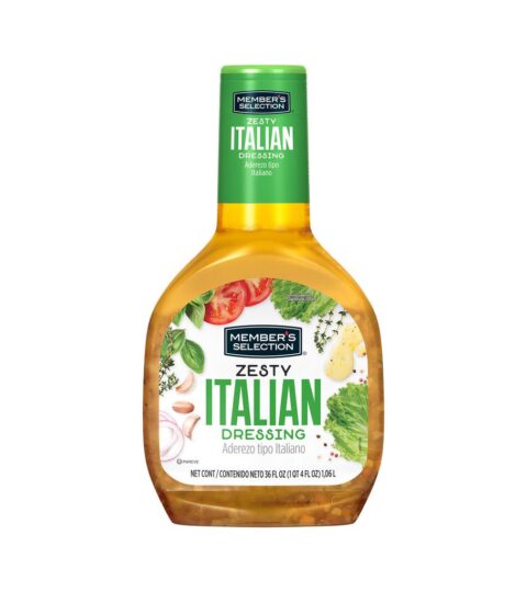 Zesty Italian Dressing..Member’s Selection 32 Oz
